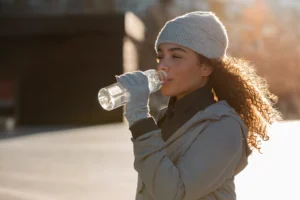 Como manter o corpo hidratado no inverno; confira tudo sobre. | Foto: Freepik.